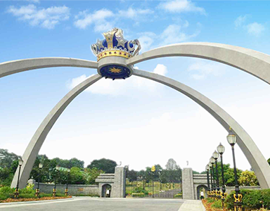 马来西亚柔佛州苏丹登基皇冠拱门