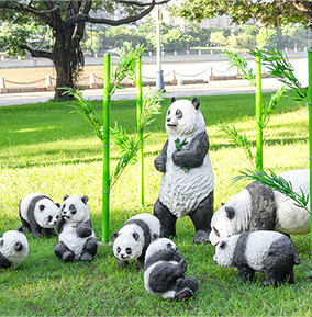五只熊猫